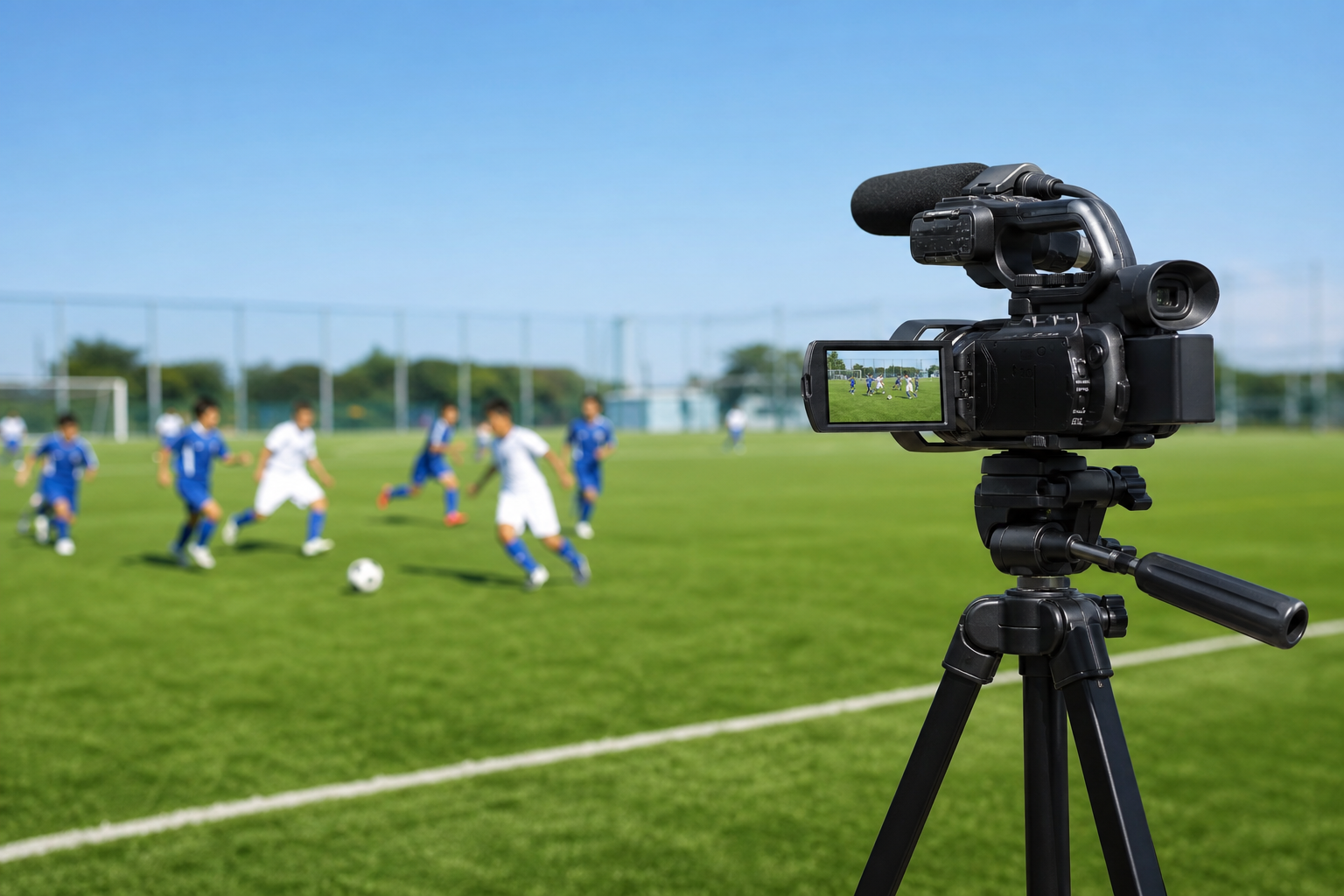 サッカーの動画を撮影するおすすめは?
