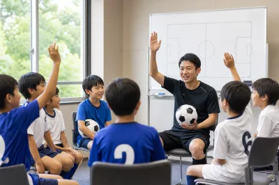 サッカーのクイズって小学生向けにある？
