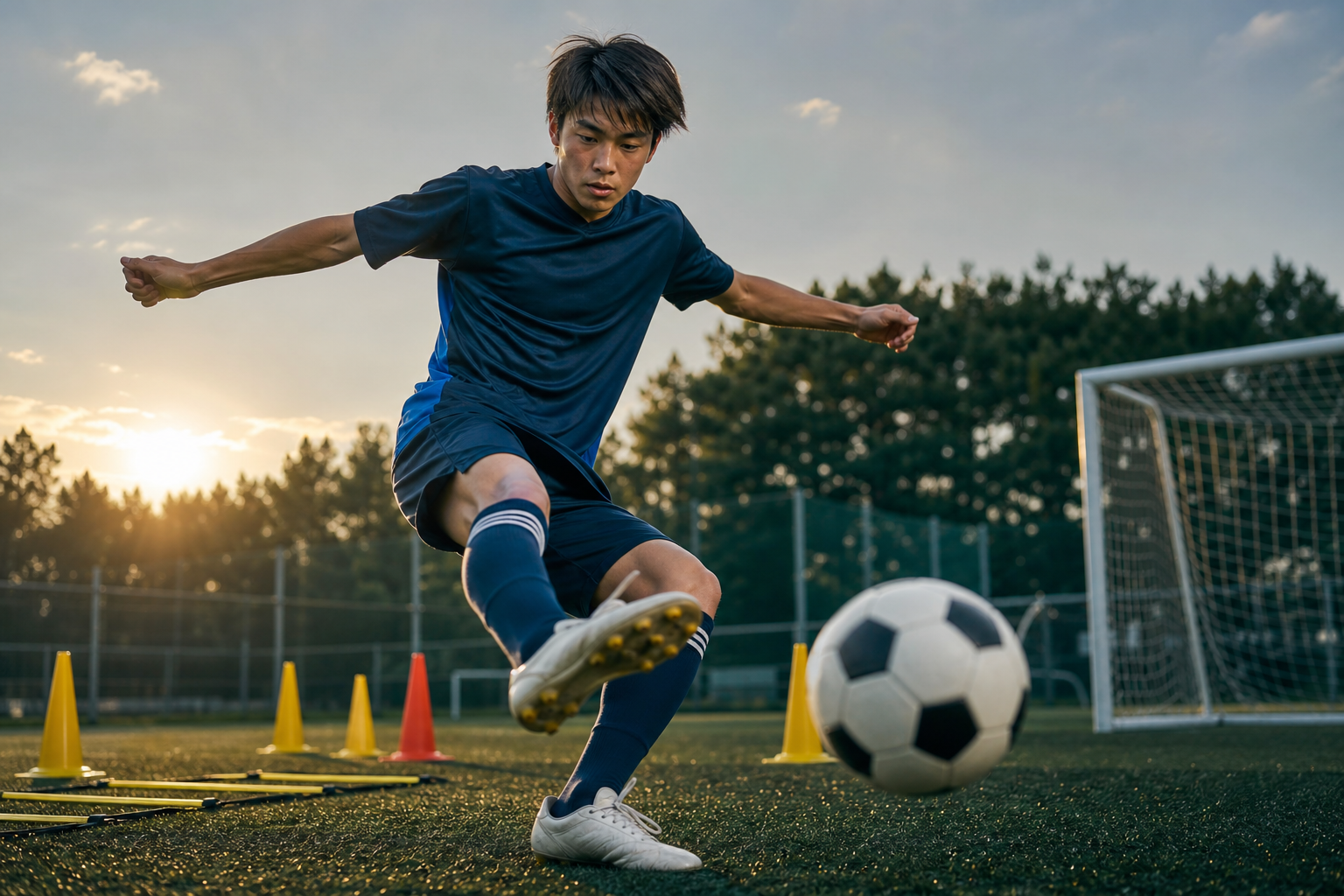サッカー 体 幹 トレーニング 高校生に必須?
