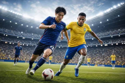 日本 対 ブラジル サッカー どこで 見れる？
