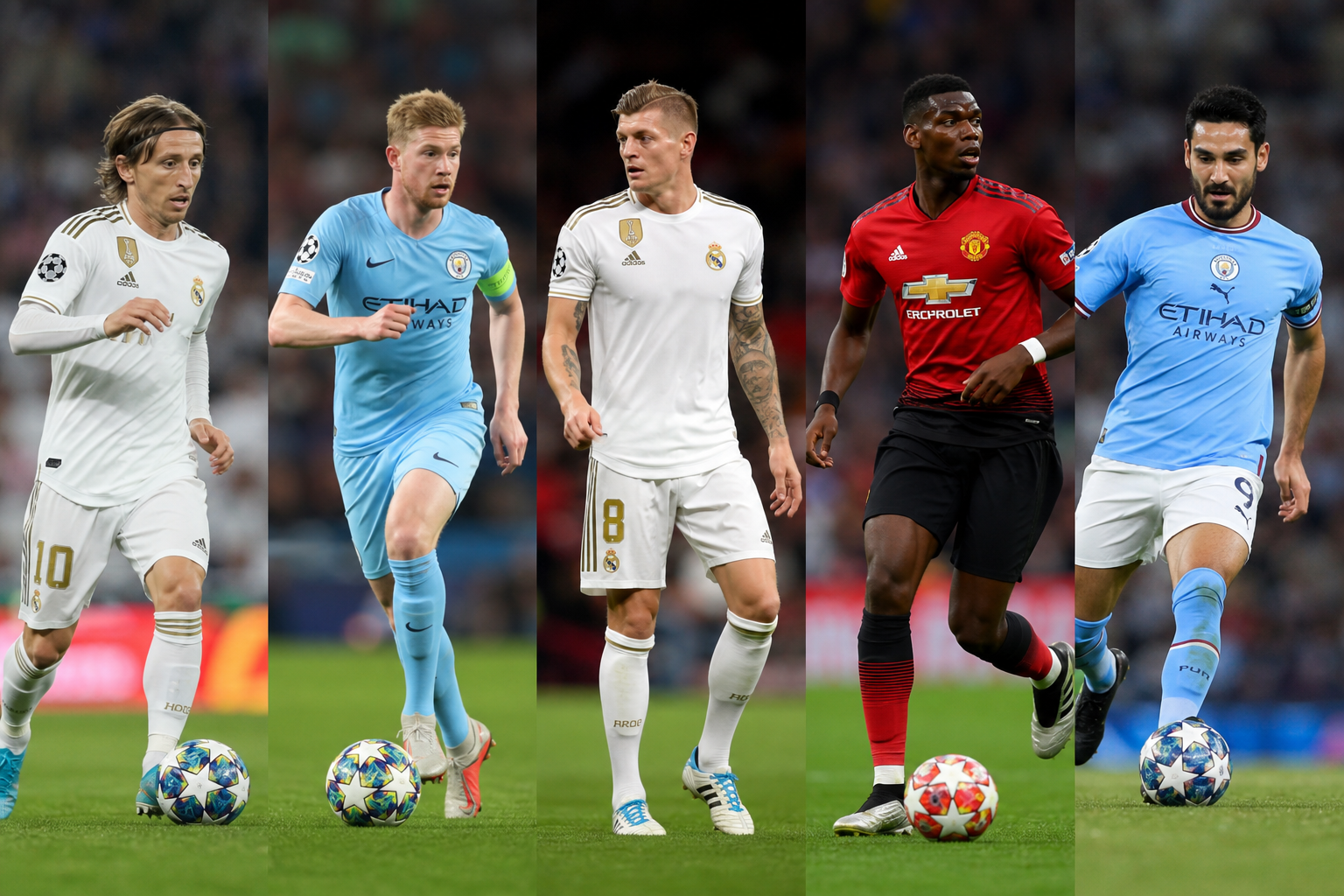 サッカーのミッドフィルダー有名選手は誰?