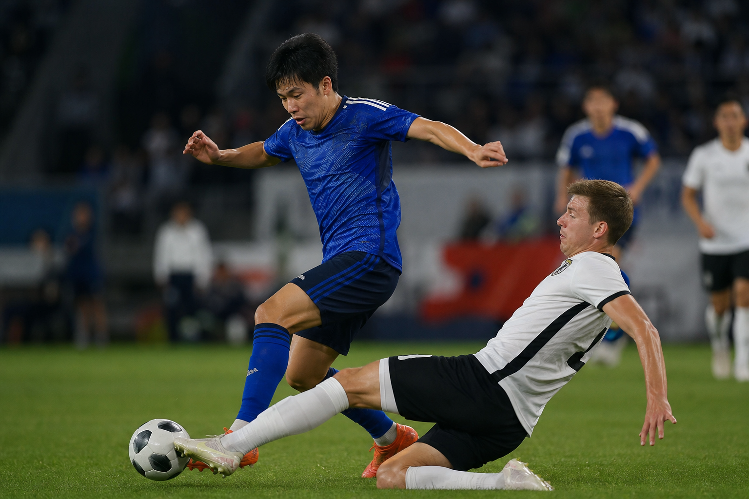 サッカーのチャージとタックルの違いとは?