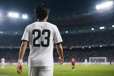 サッカーの23番をつける有名選手は誰？