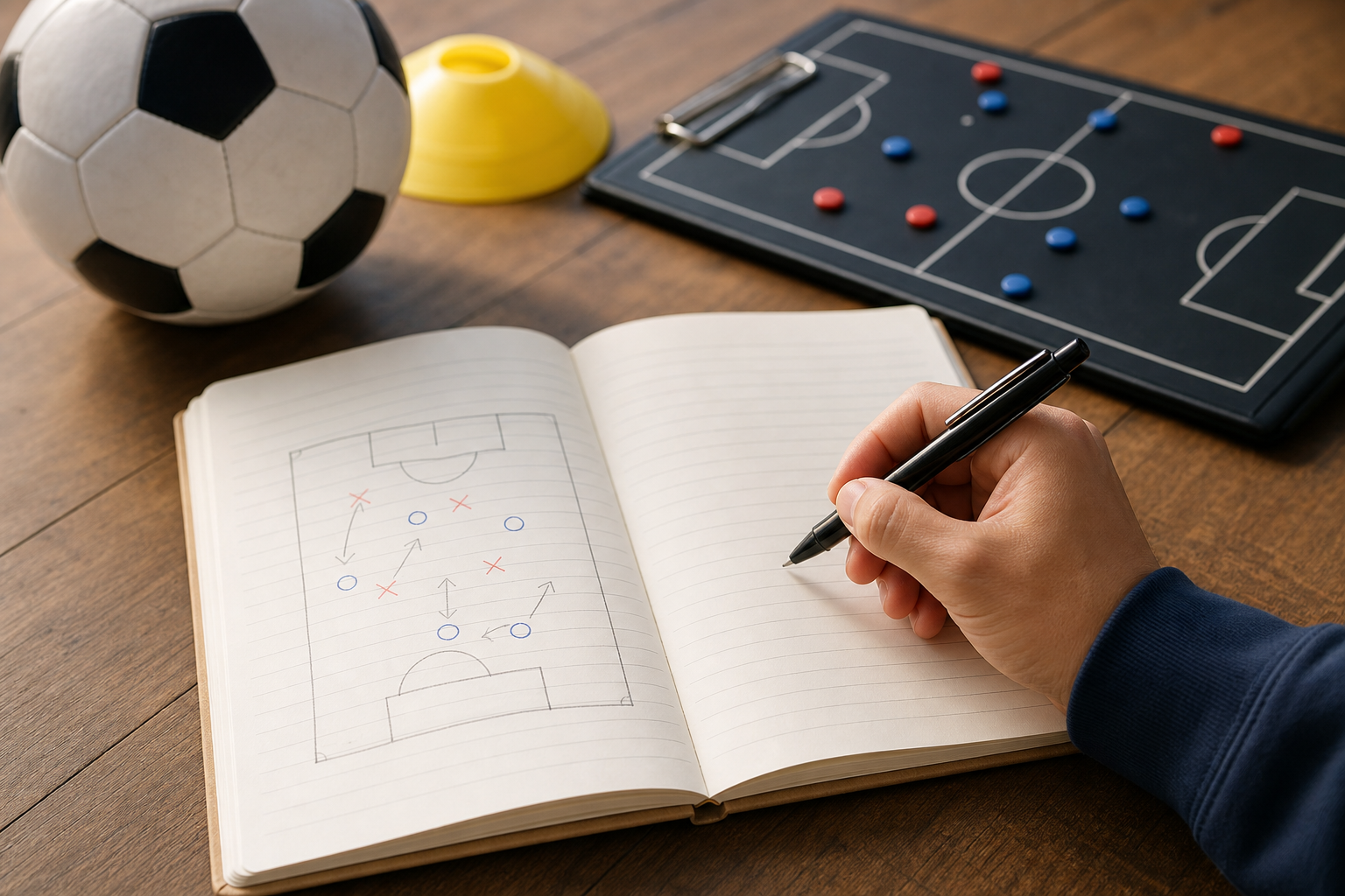 サッカー ノート 書き方の正解って何?