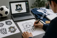 サッカーのエンブレムは簡単に作れる？