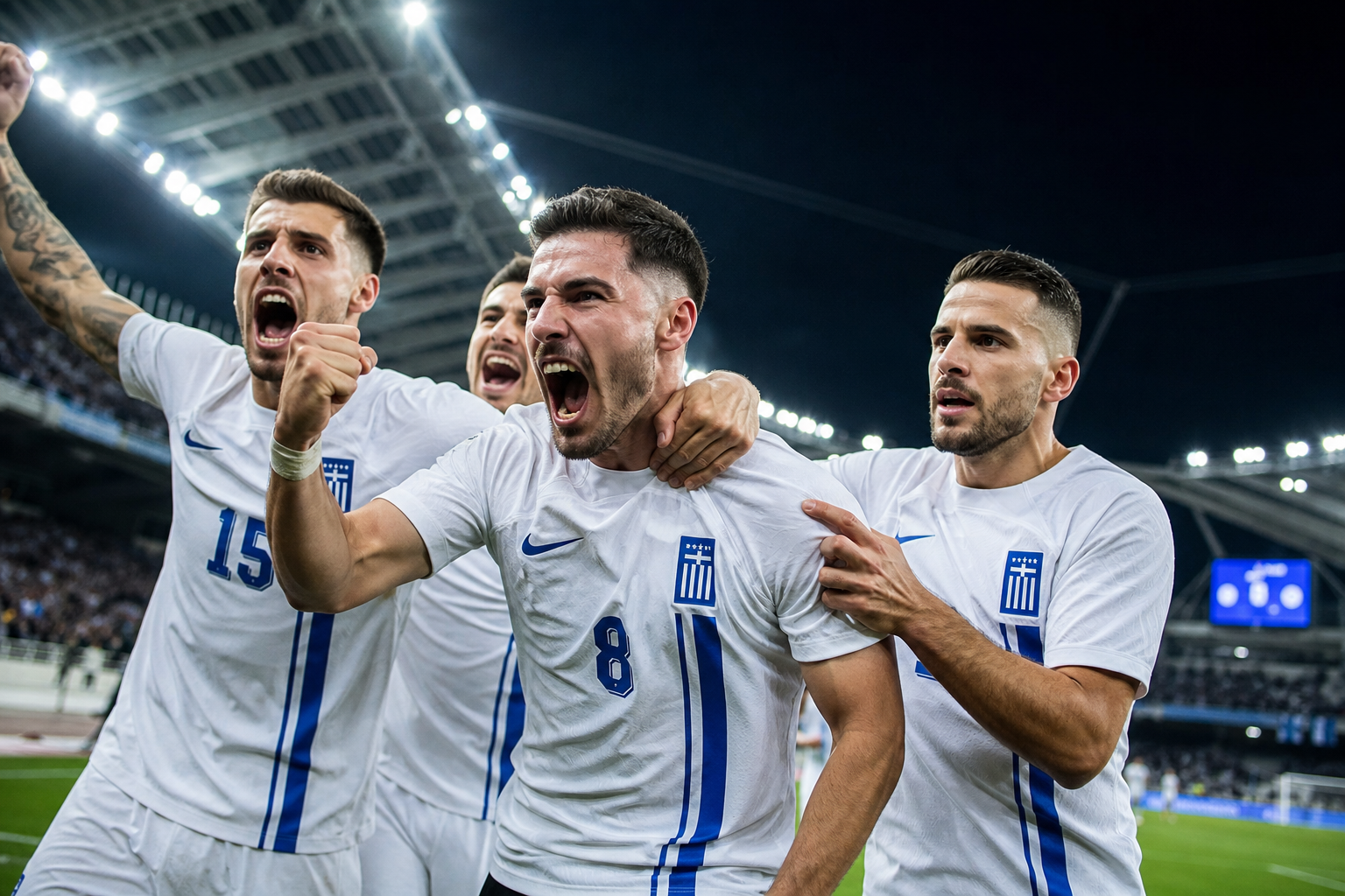 サッカーのギリシャ代表の順位は？