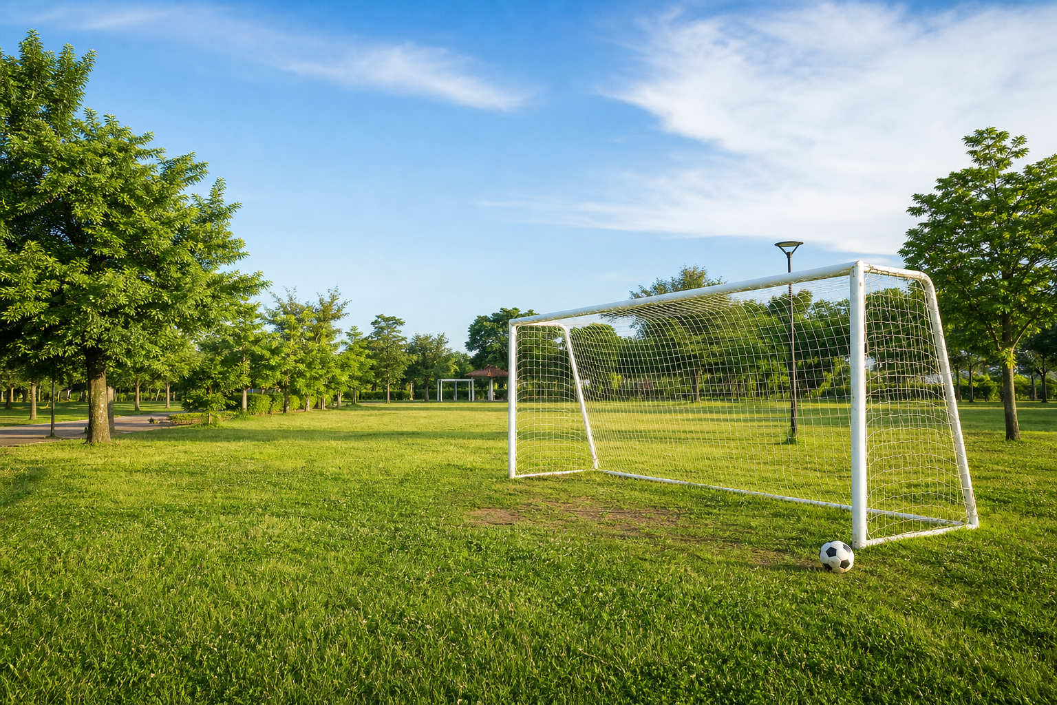 名古屋でサッカーゴールがある公園は無料なの？