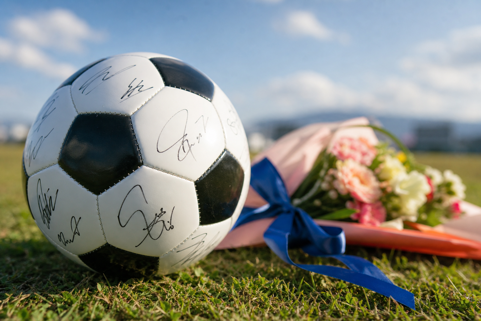 サッカーのサインボールって何に使う？