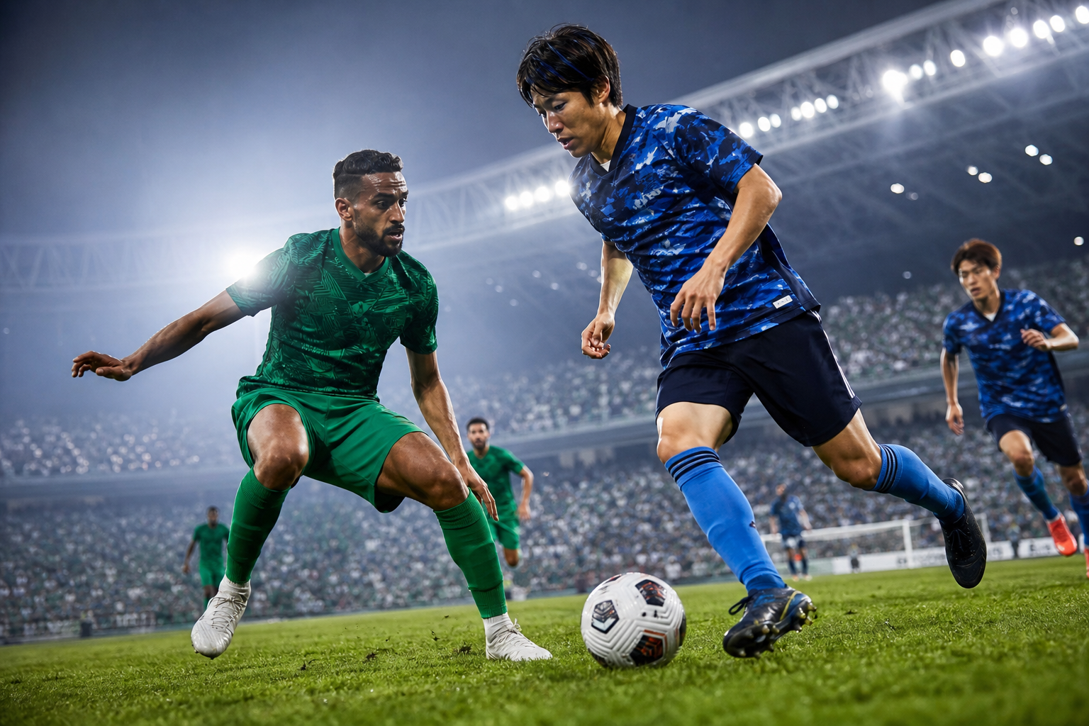 サッカー サウジアラビア 代表 対 サッカー 日本 代表 スタメンって誰？