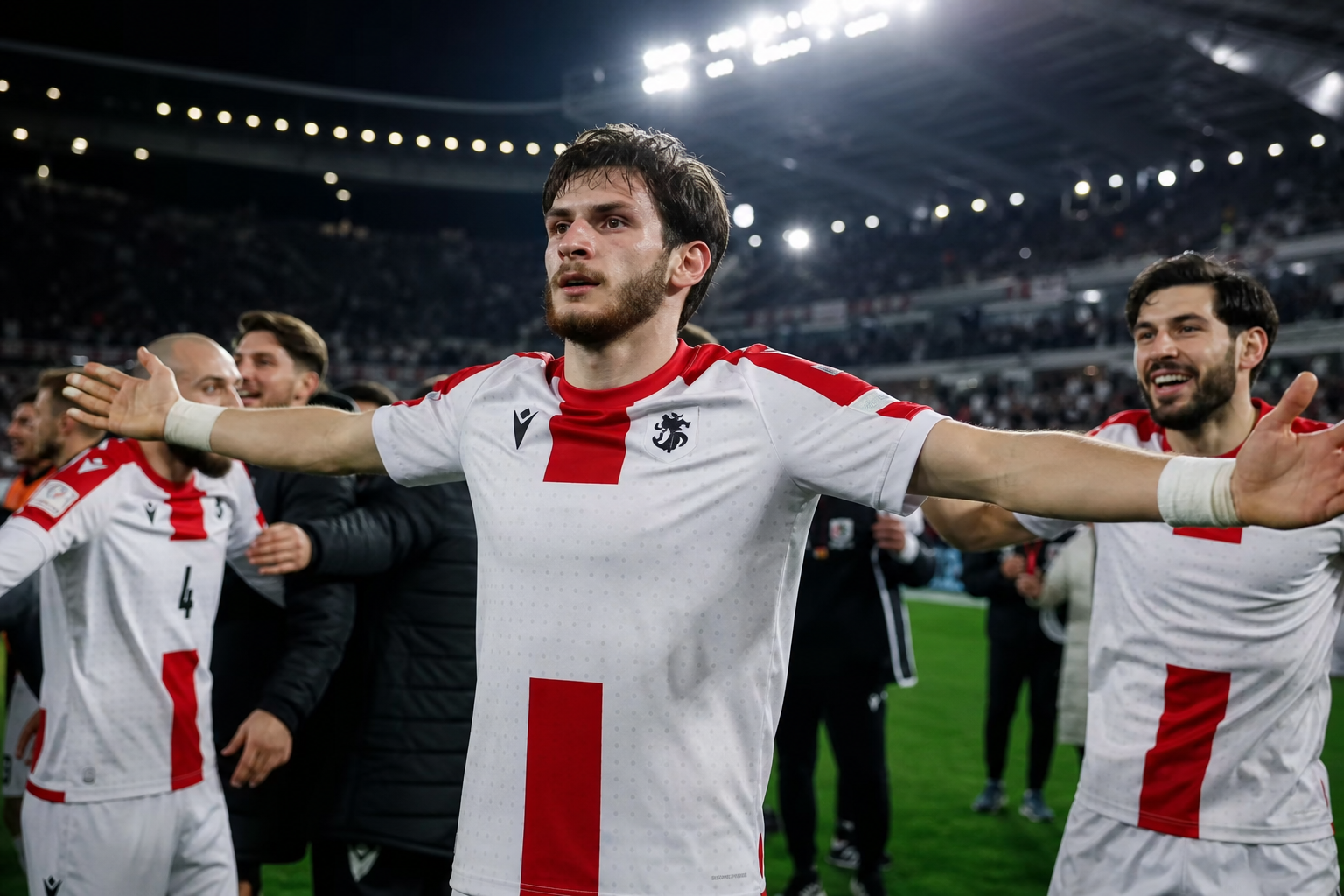 サッカーのジョージア代表の順位って何位？