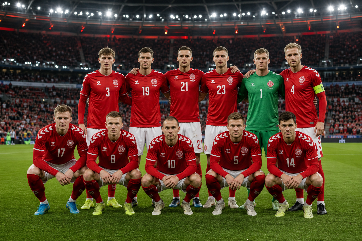 サッカーのデンマーク代表の順位は？