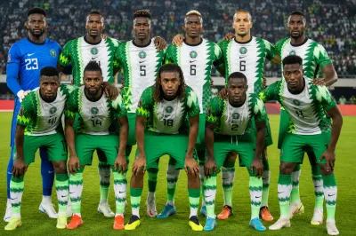 サッカーのナイジェリア代表の順位は？