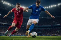 サッカーのモルドバ代表対サッカーのイタリア代表、順位はどう違うの？
