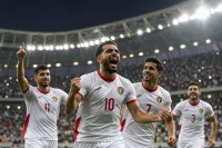 サッカーでヨルダン代表の順位って何位？