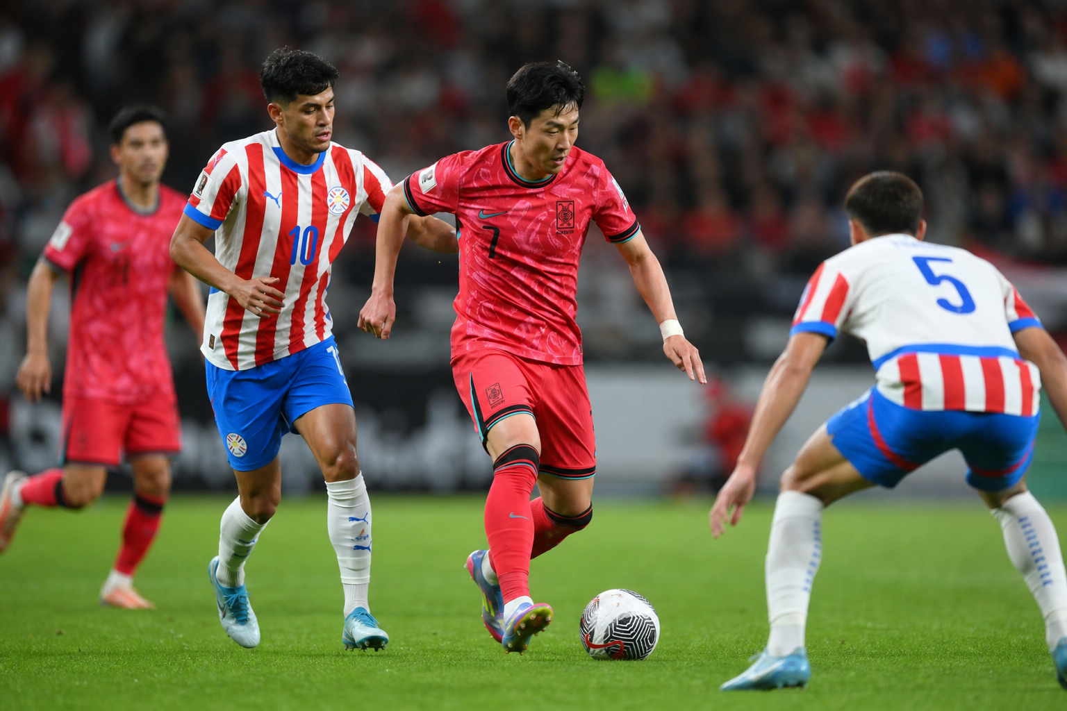 サッカー 大韓民国 代表 対 サッカー パラグアイ 代表 選手 採点ってどうだった？