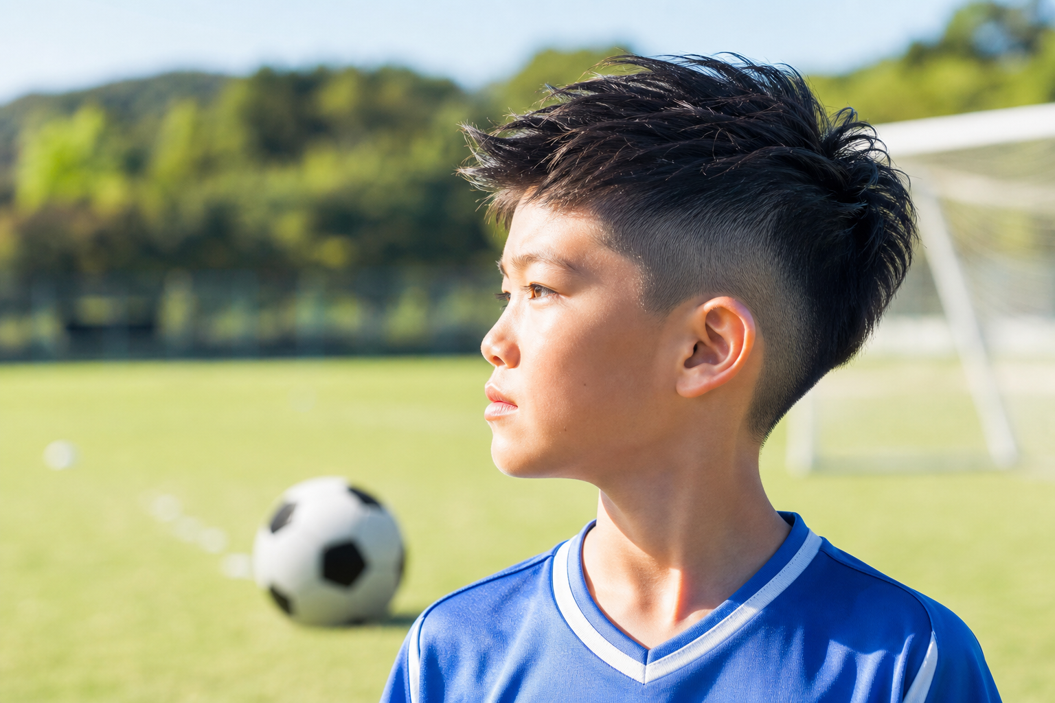 サッカー少年の髪型にツーブロックはあり？