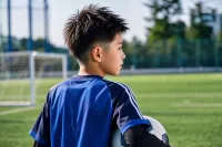 サッカー少年の髪型で人気なのは？