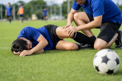 サッカーの怪我の種類って何があるの？