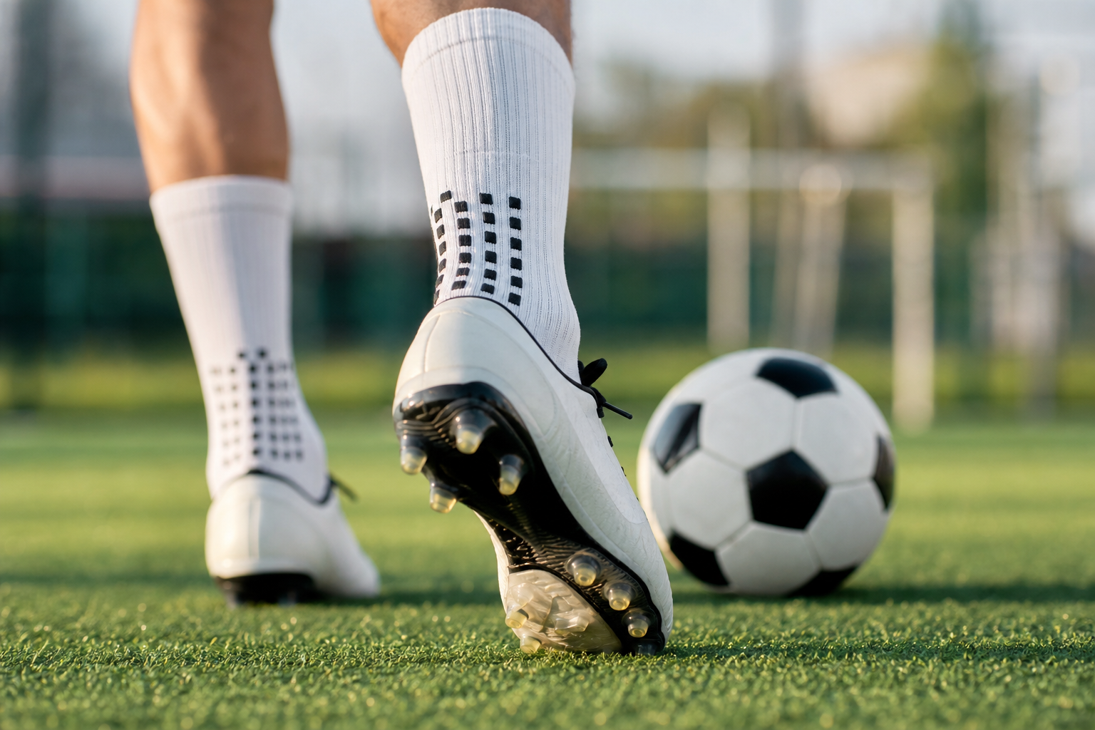サッカー ソックス 滑り 止めは必要？