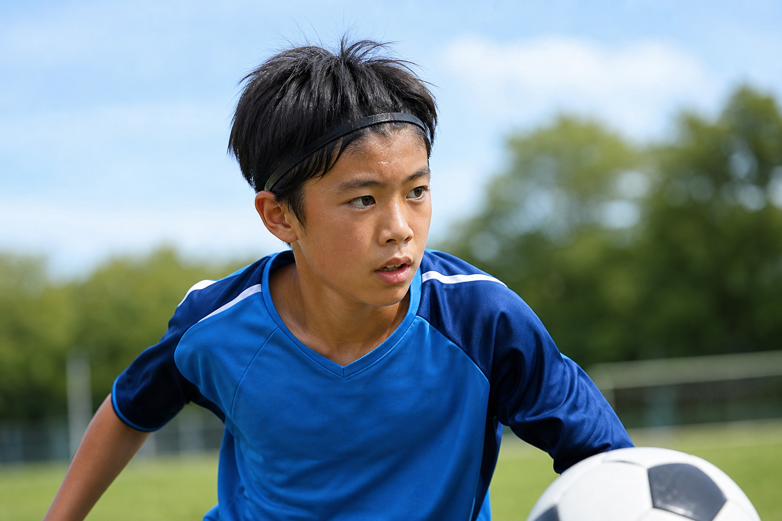 サッカー ヘア バンド ジュニア 付け方とは？