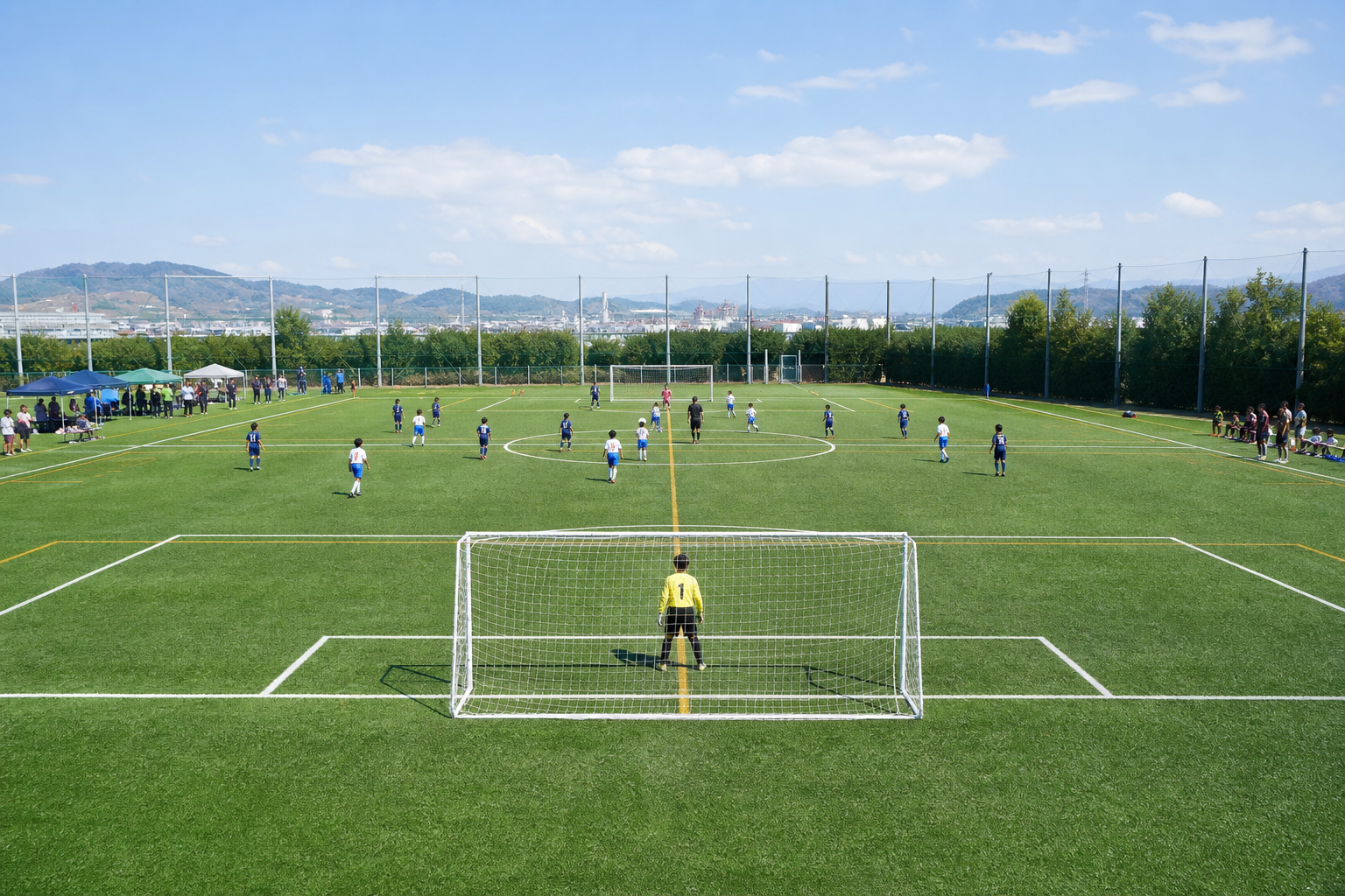サッカー 小学生 コート サイズって何？