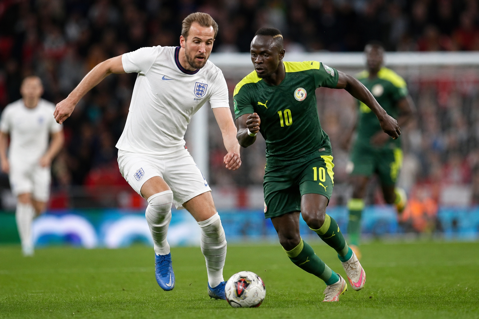 イングランド 代表 対 サッカー セネガル 代表 試合の結果は？