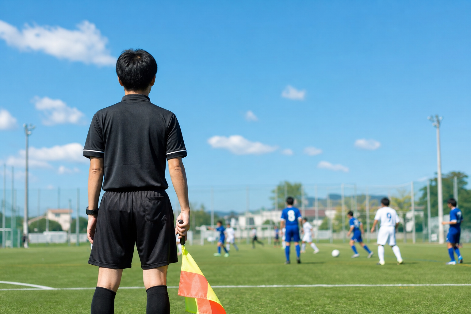 サッカー4級審判申し込みはキックオフ？