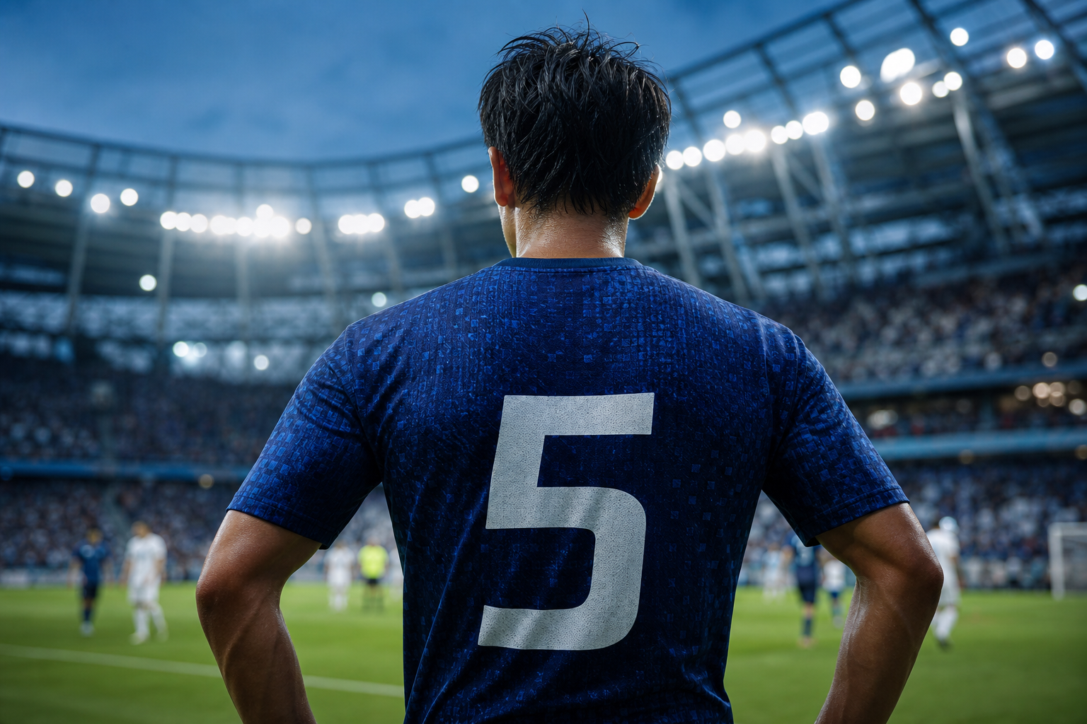 サッカーの5番で有名な選手は日本にいる？