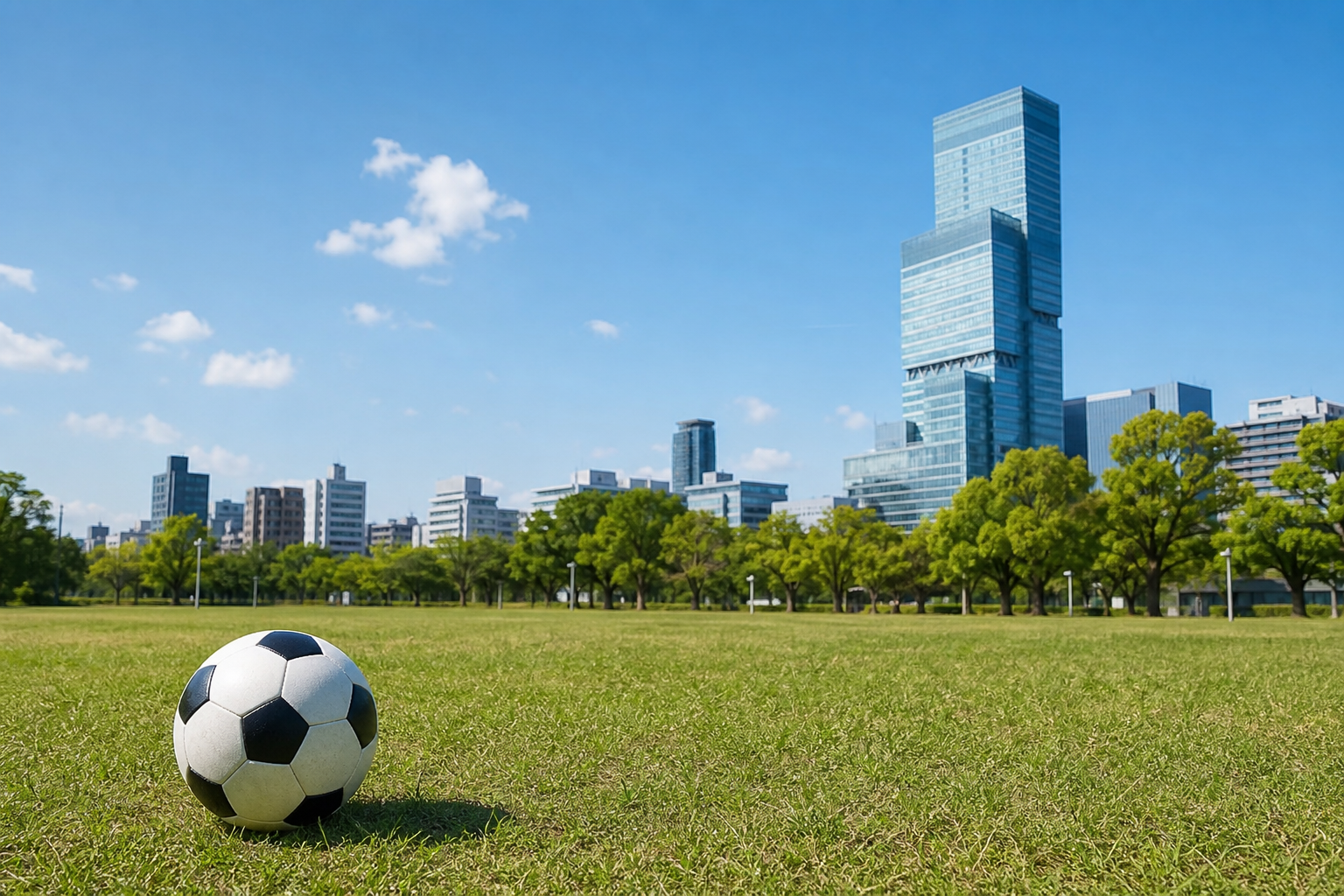 サッカー できる 場所 無料 大阪ってあるの?