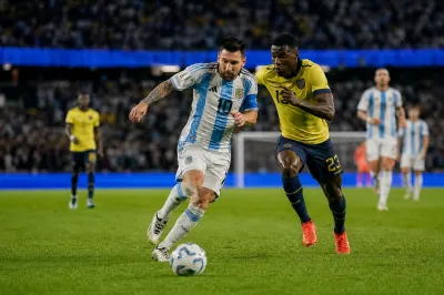 サッカーアルゼンチン代表対サッカーエクアドル代表の試合経過は？