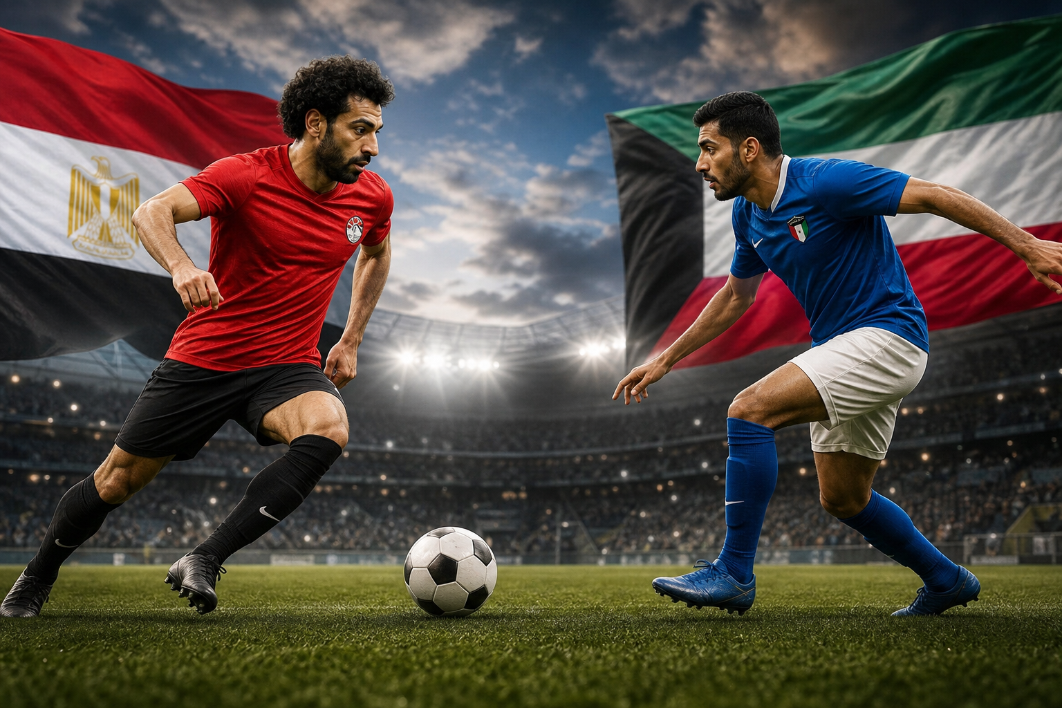 サッカーエジプト代表対サッカークウェート代表の統計情報とは?