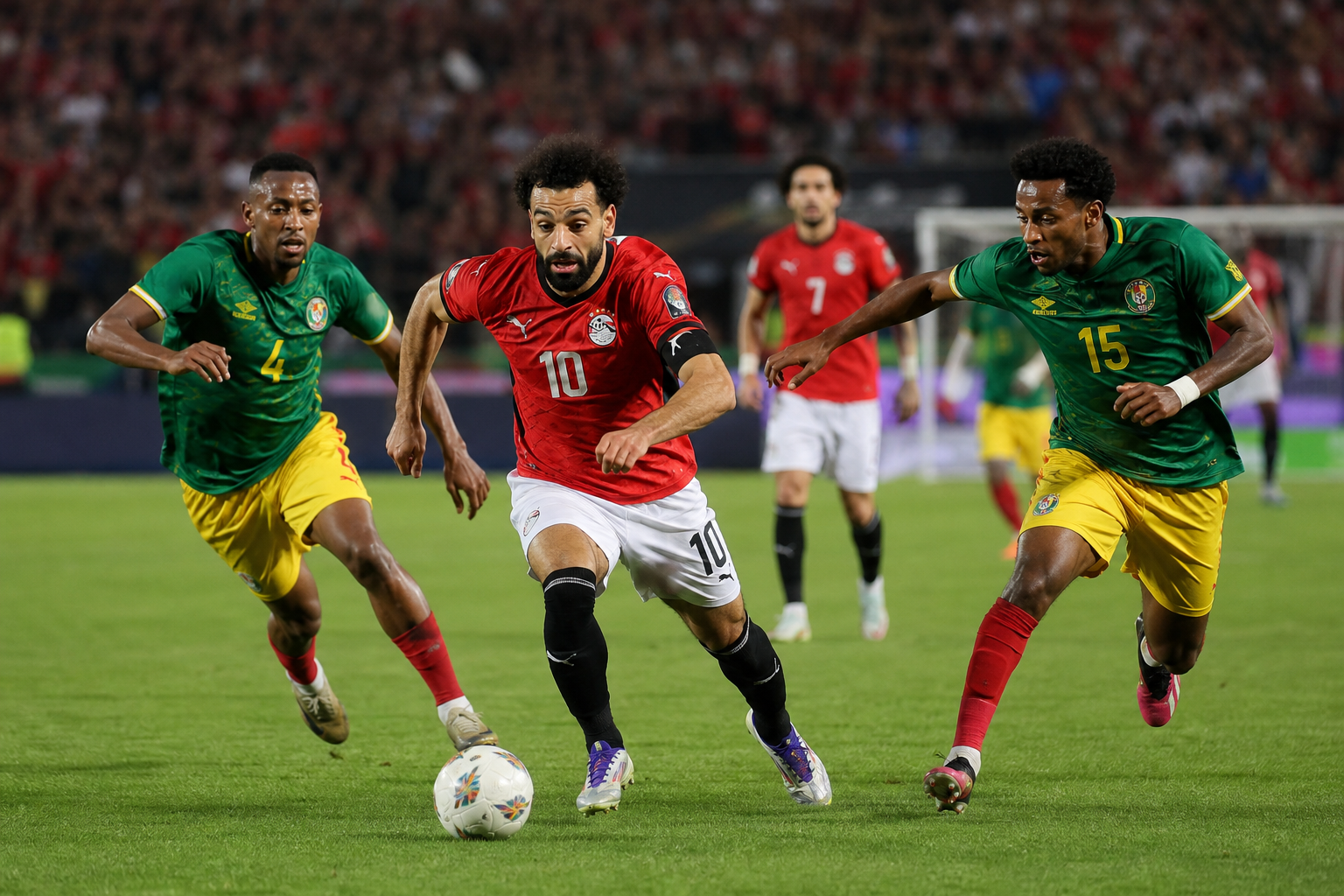 サッカーエチオピア代表対サッカーエジプト代表試合経過はどうだった？