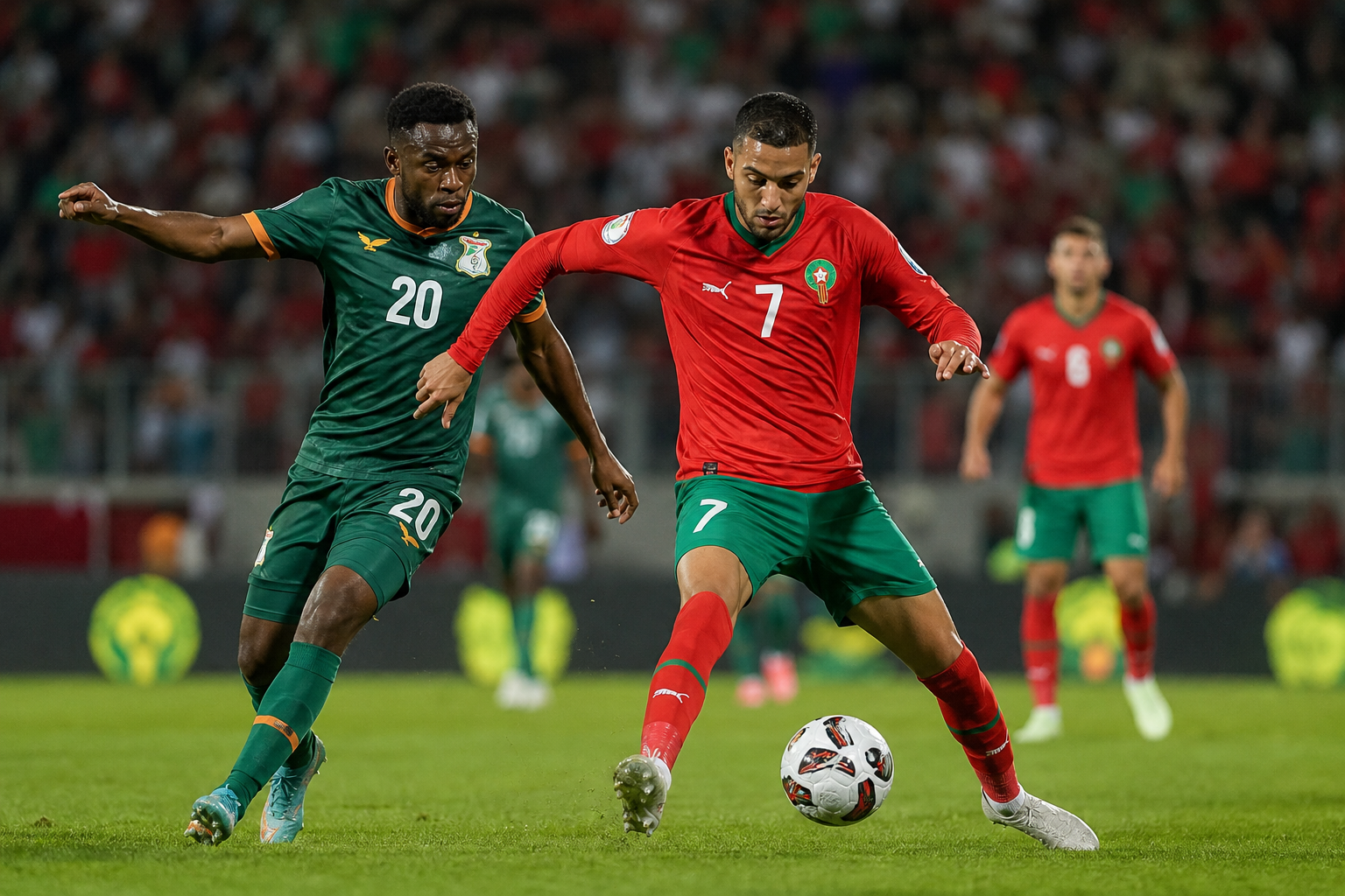 サッカー ザンビア 代表 対 サッカー モロッコ 代表 統計 情報って何?