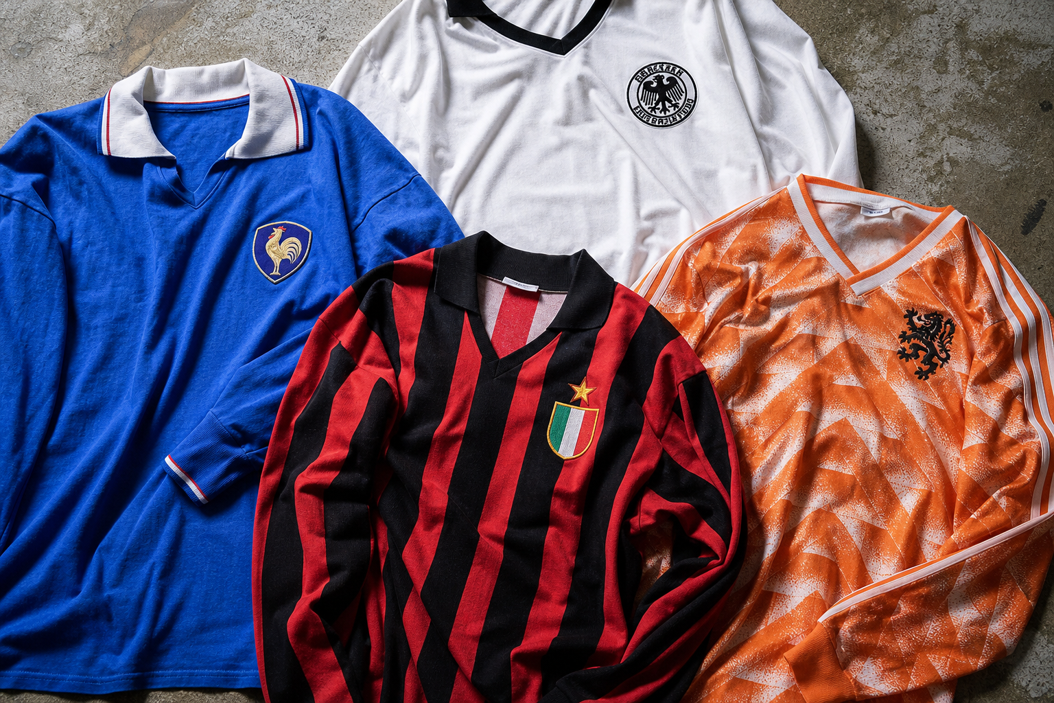 サッカー シャツ 長袖 古着ってあり?