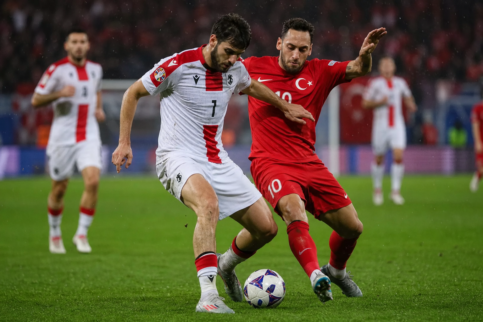 サッカー ジョージア 代表 対 サッカー トルコ 代表 試合 経過ってどうだった?