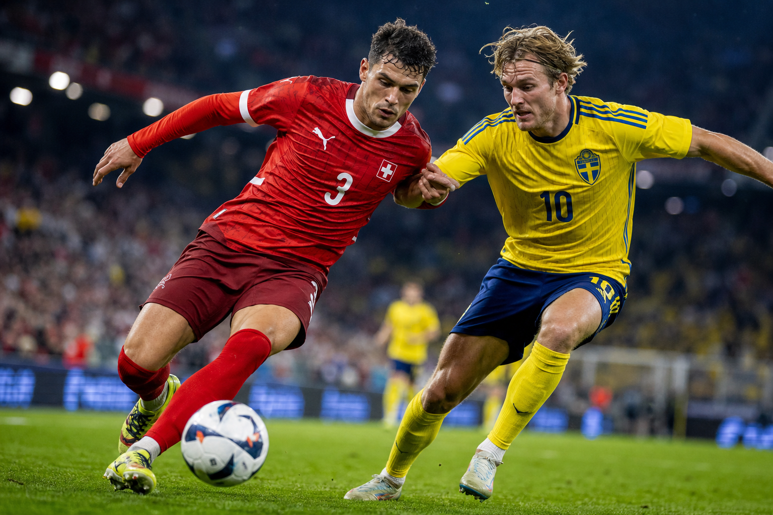 サッカー スイス 代表 対 サッカー スウェーデン 代表 試合の結果ってどうなった？