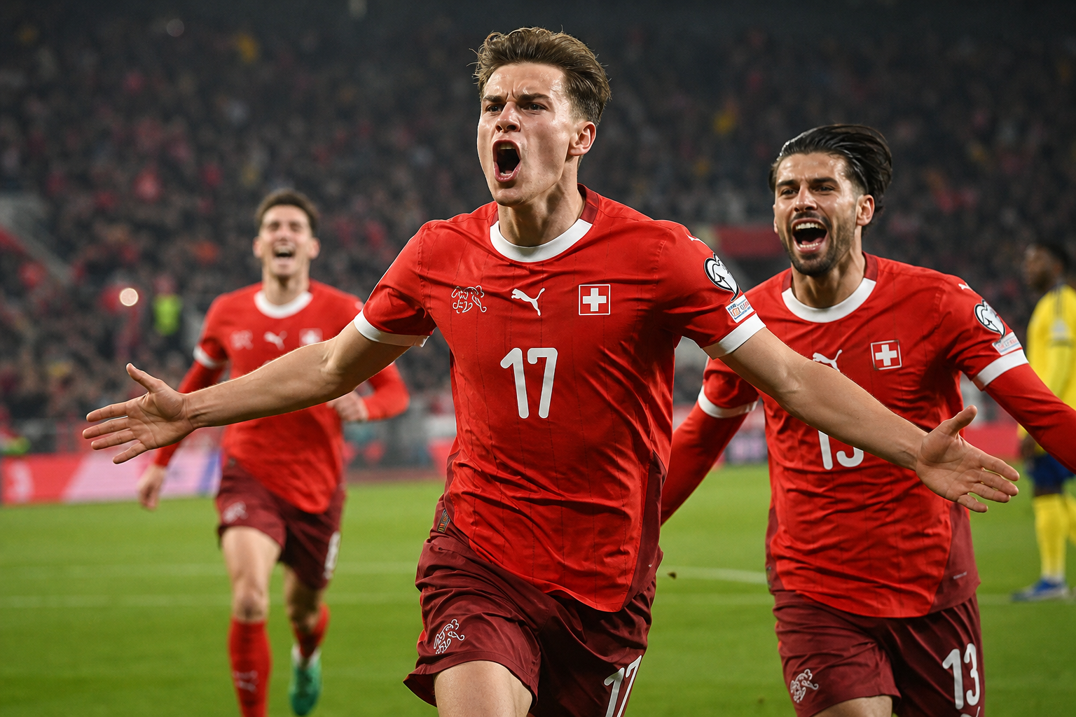 サッカー スイス 代表 対 サッカー スウェーデン 代表 選手 採点ってどうなの?