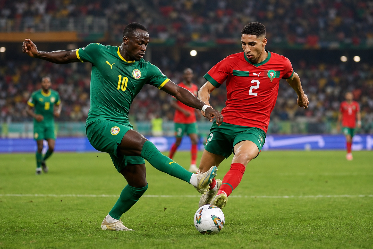サッカー セネガル 代表 対 サッカー モロッコ 代表 試合の結末は？