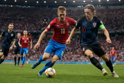 サッカーのチェコ代表対サッカーのクロアチア代表の試合経過はどうなった？