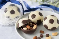 サッカーチョコの作り方って簡単？