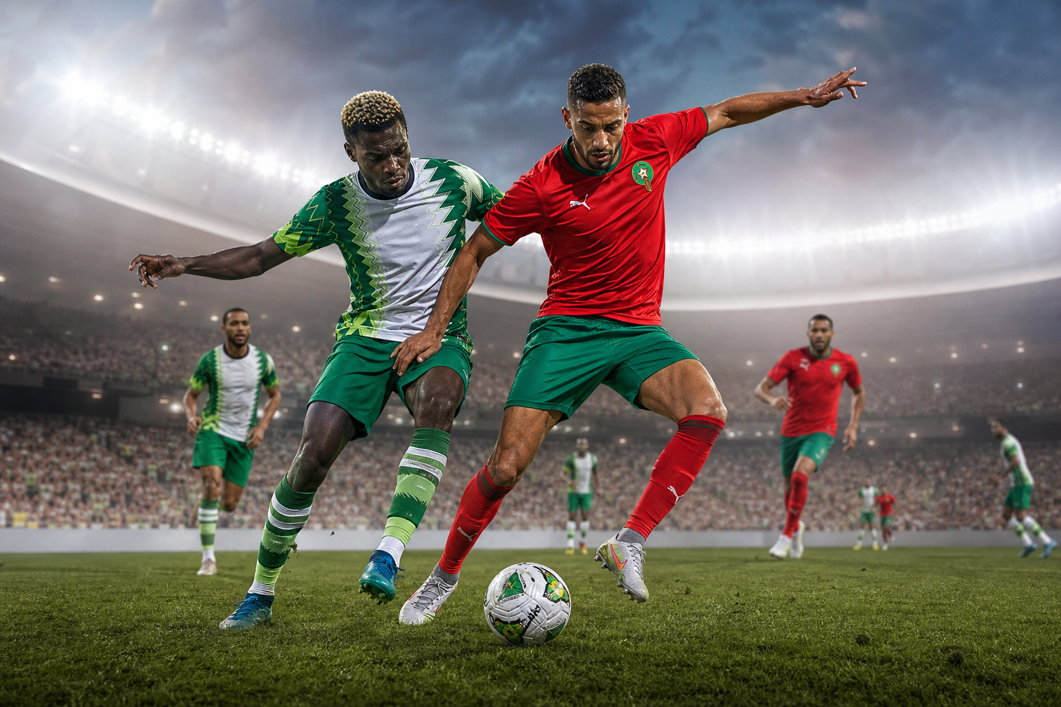 サッカーナイジェリア代表対サッカーモロッコ代表試合の結果とは?