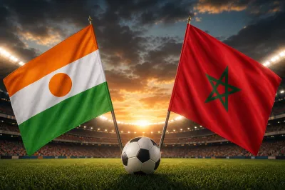 サッカーのニジェール代表対サッカーのモロッコ代表の順位は？