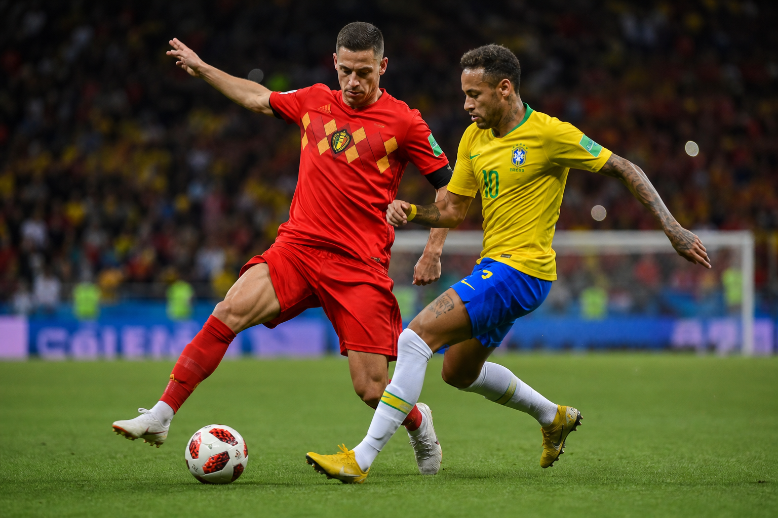 サッカー ブラジル 代表 対 サッカー ベルギー 代表 試合 経過ってどうだった?