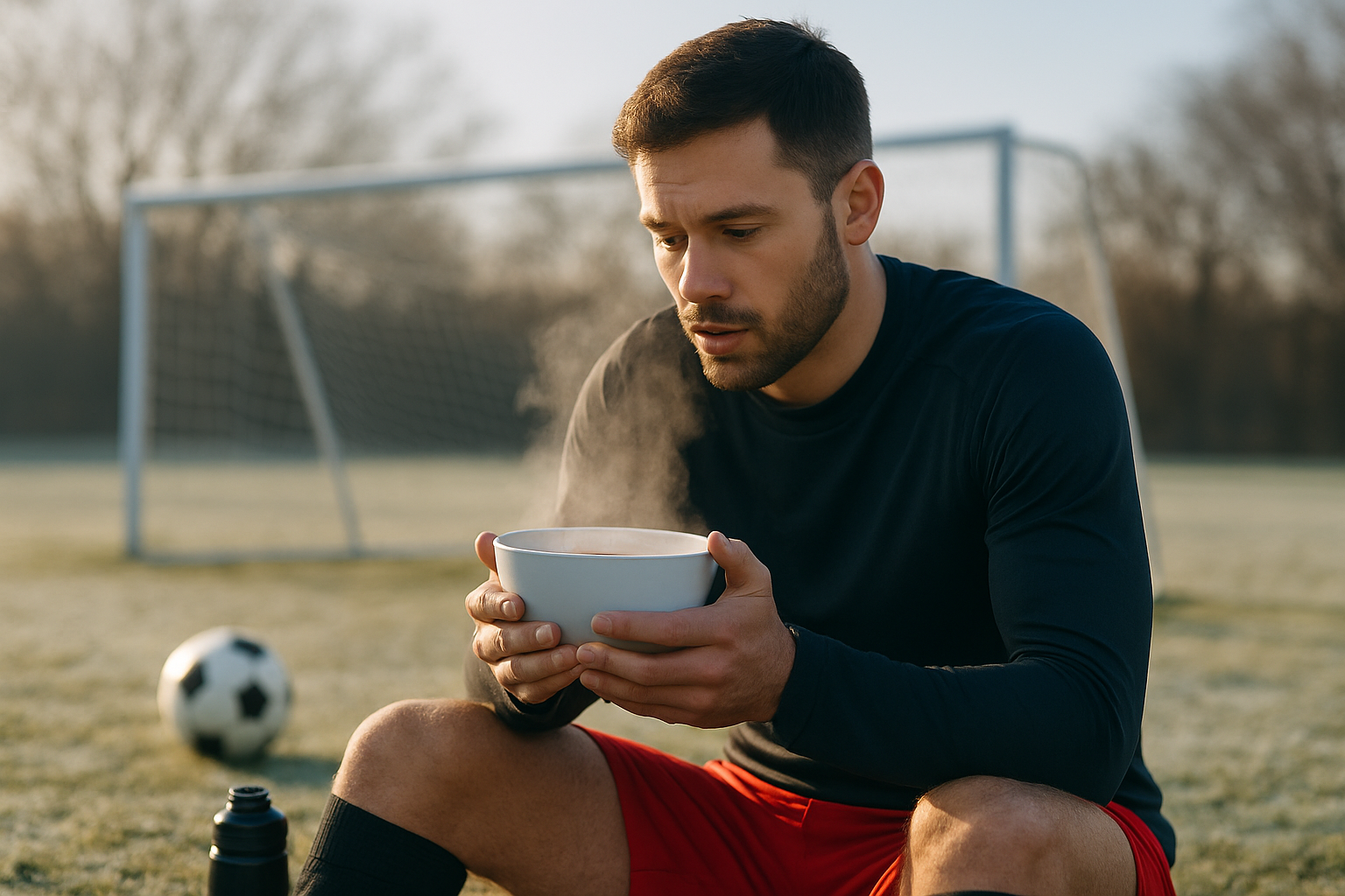 冬のサッカーを支える食事は「温かさ」と「スピード消化」がカギ！
