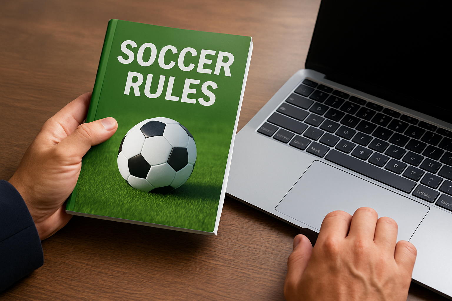 サッカー競技規則を手に入れる方法は公式ストアと無料PDFの2種類！