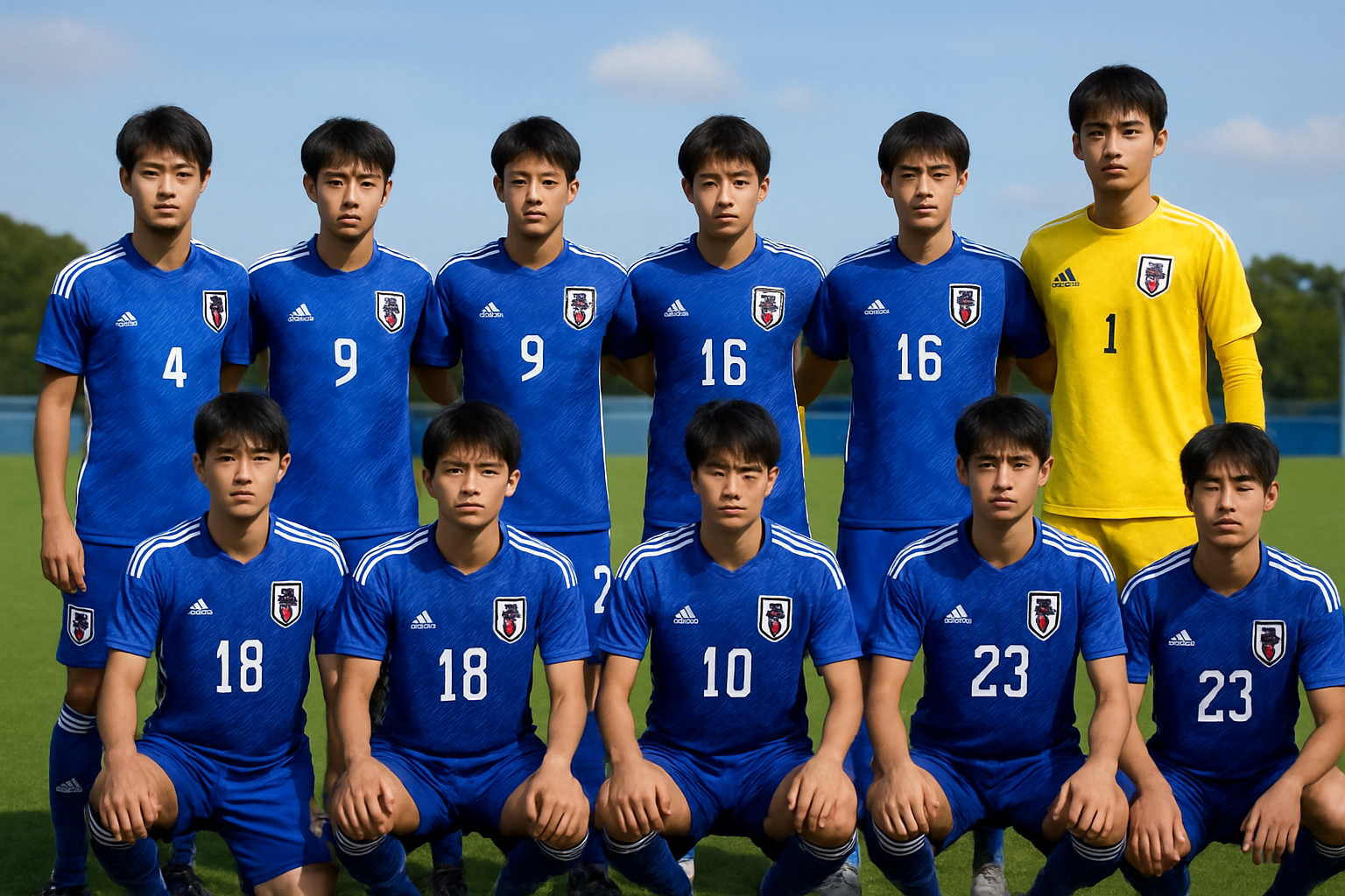 2025年のU-17日本代表はJユース中心の最強布陣！