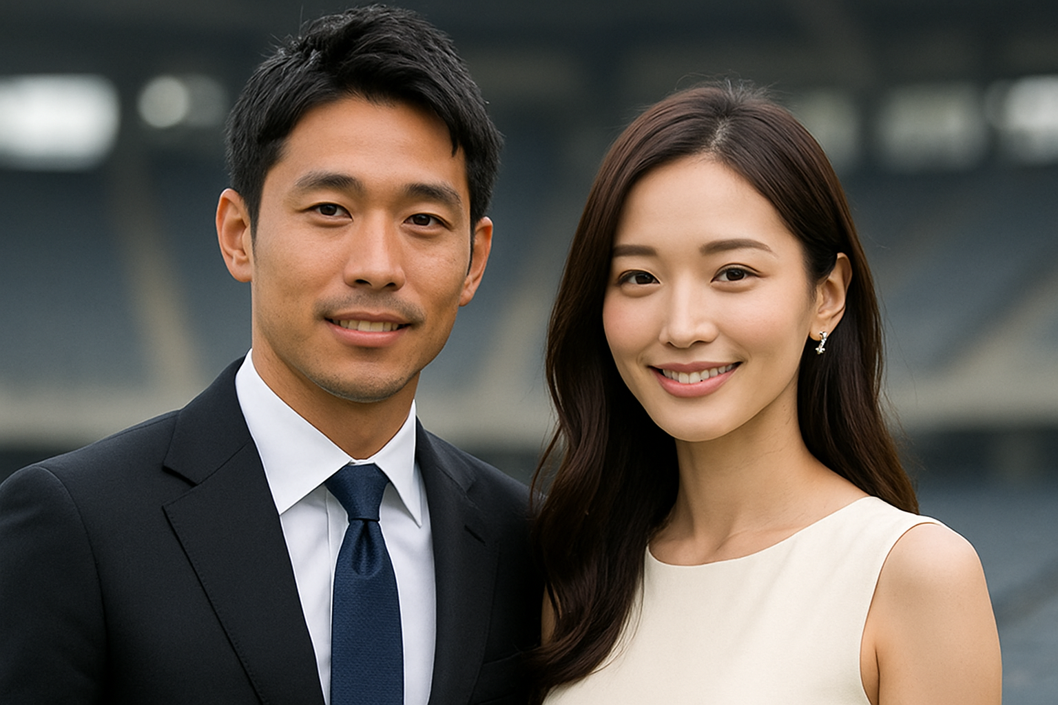 日本代表と人気モデルの華やかなパワーカップル誕生!