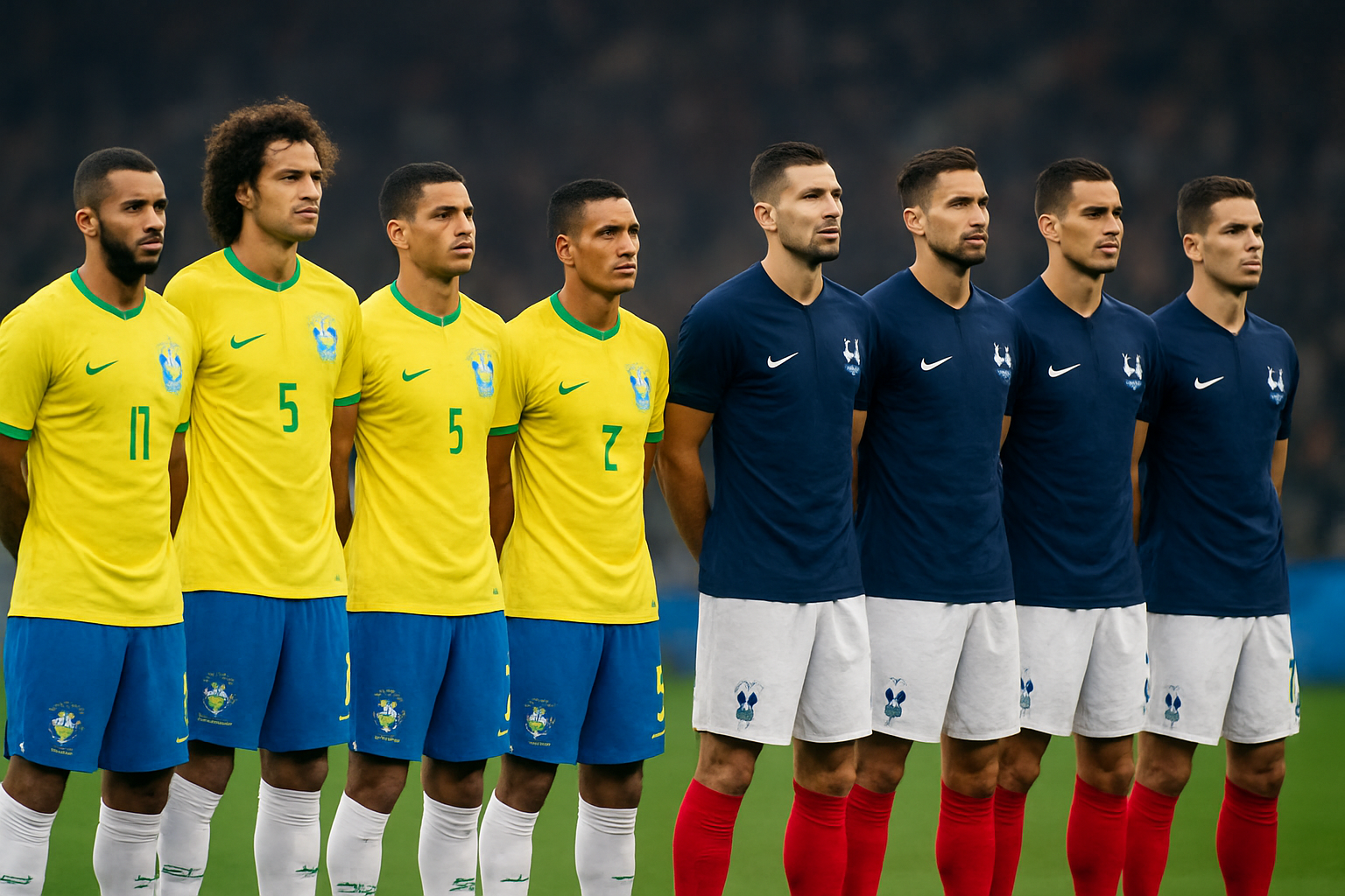 通算ではブラジルが勝ち越し！でもW杯ではフランスが優勢なんですよ