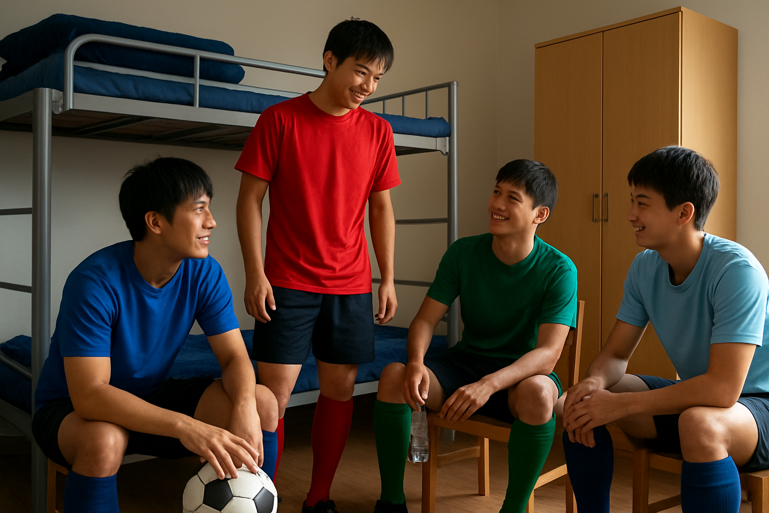 サッカー強豪校の寮生活はプロさながらの成長空間！