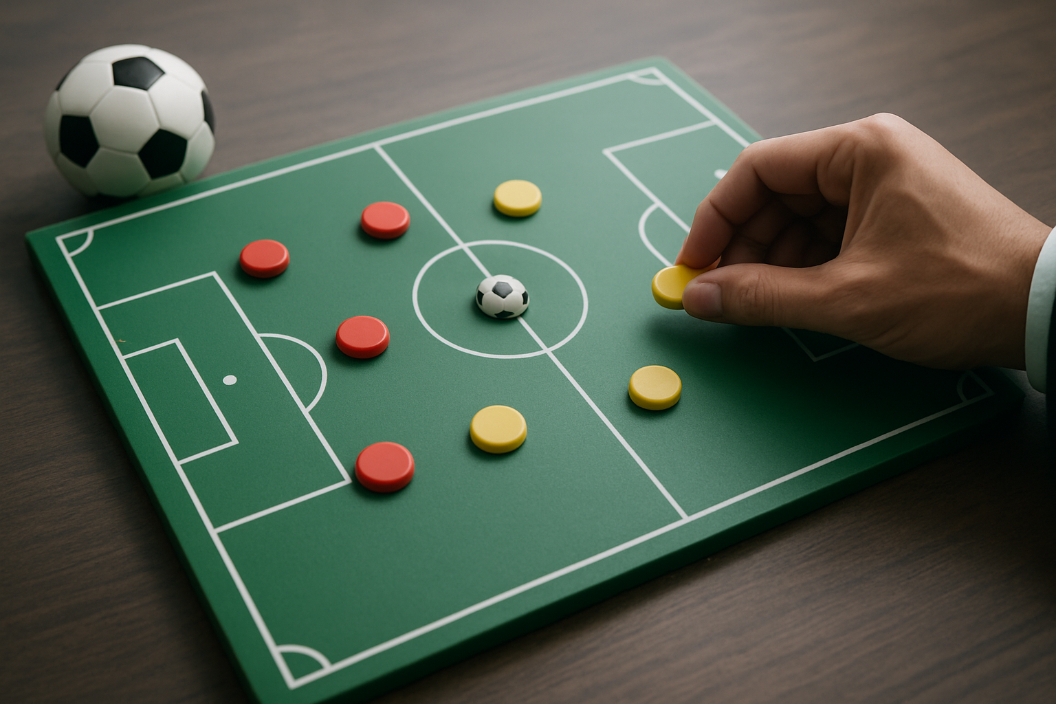 サッカー盤戦法の正体はイナイレの守備戦術！